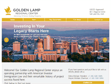 Tablet Screenshot of goldenlampregionalcenter.com